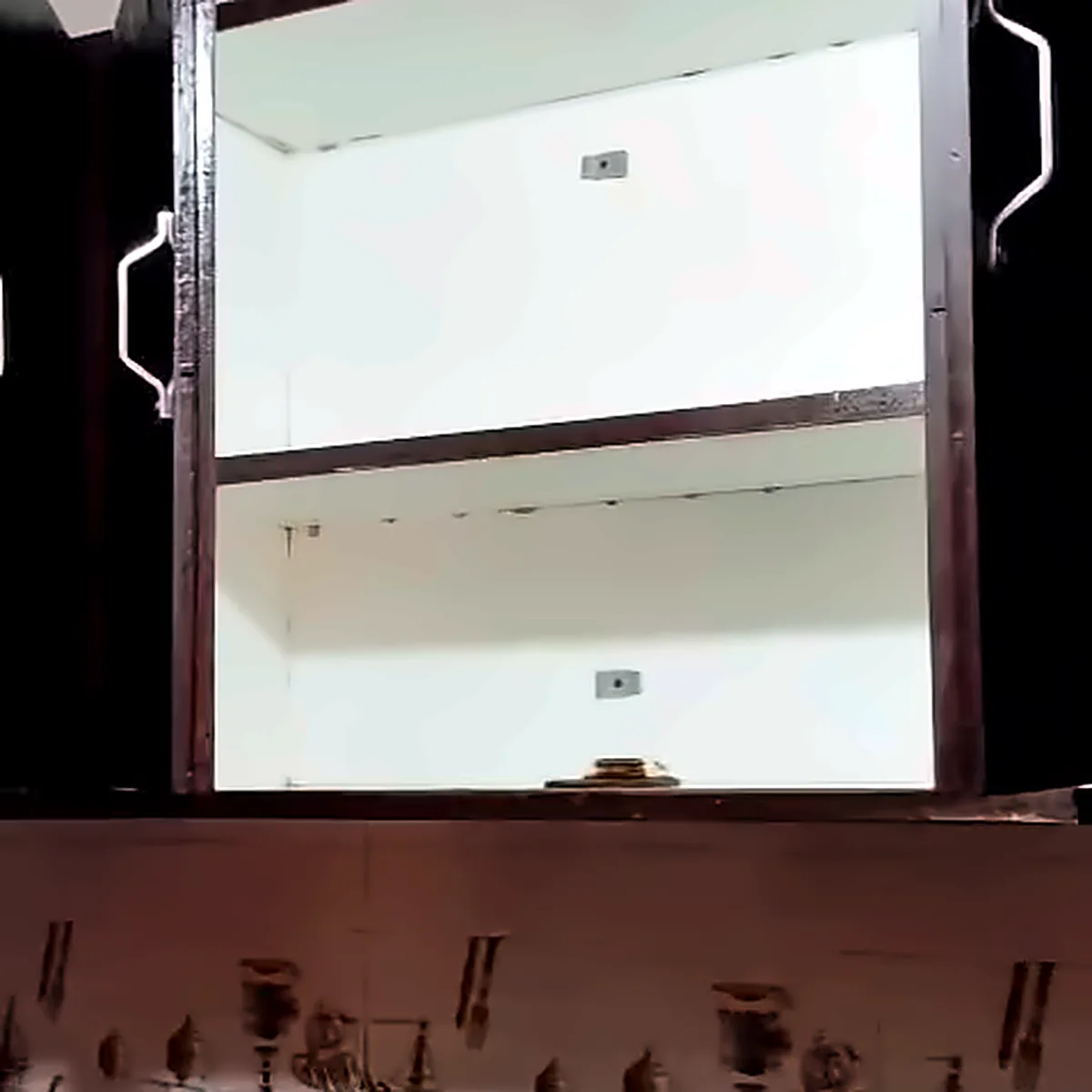Kitchen cabinet after deep cleaning Noida
