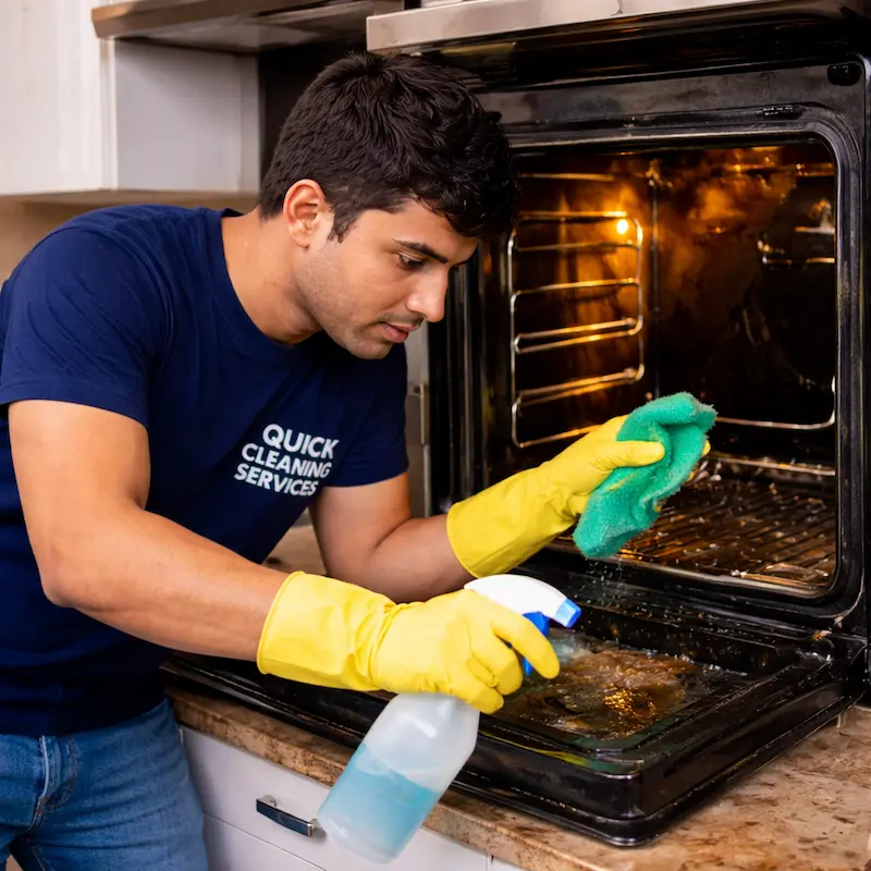 When to book professional kitchen deep cleaning in Delhi β heavily soiled kitchen before service