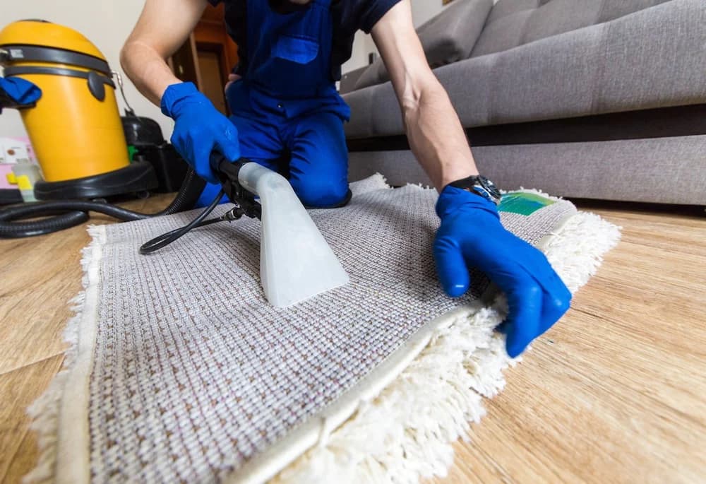 Dry carpet cleaning service in Delhi NCR with low moisture method