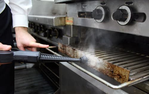 Commercial kitchen cleaning